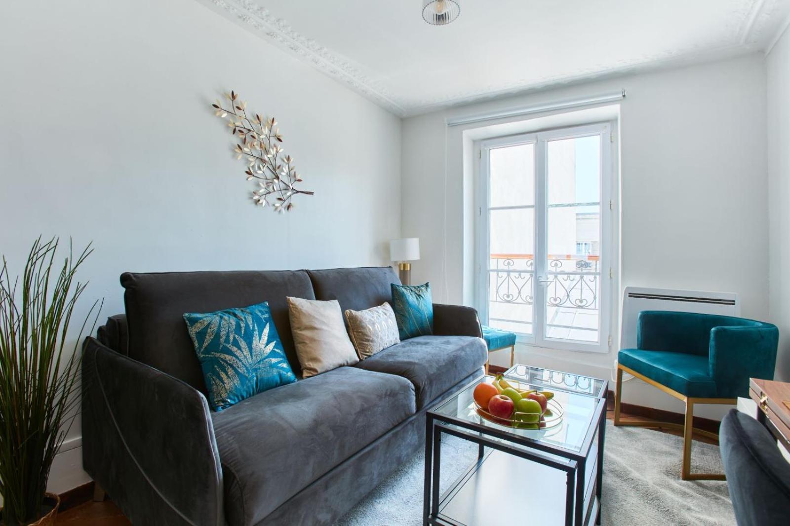 Апартаменты Cosy Montmartre 2Br Париж Экстерьер фото
